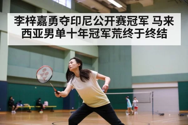 李梓嘉勇夺印尼公开赛冠军 马来西亚男单十年冠军荒终于终结